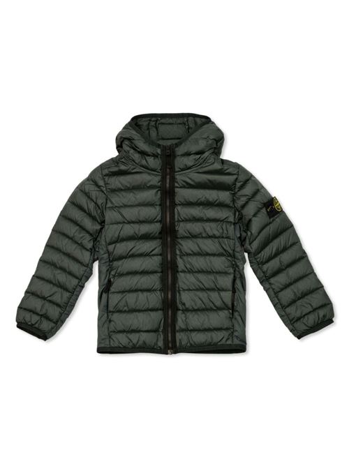 Piumino bambino con cappuccio STONE ISLAND KIDS | 811641124V0057